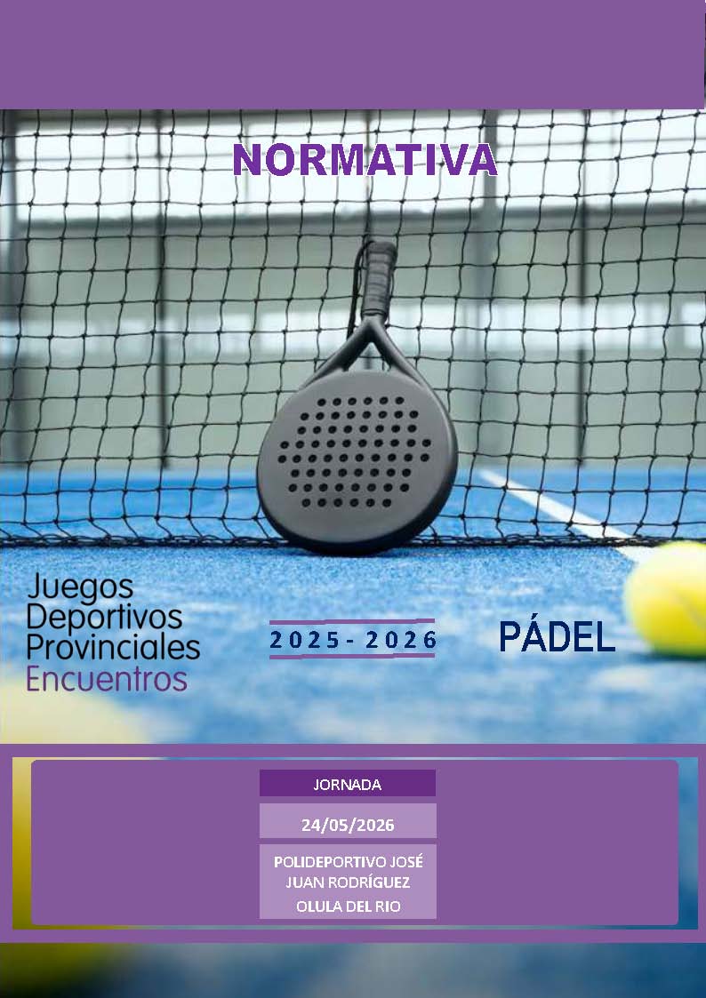 Encuentros Educativos de Promoción del Pádel. Olula del Río 24-05-26